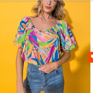 Colorful Women's Top